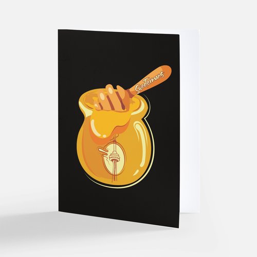 "Sweeter Mans" Greeting Card