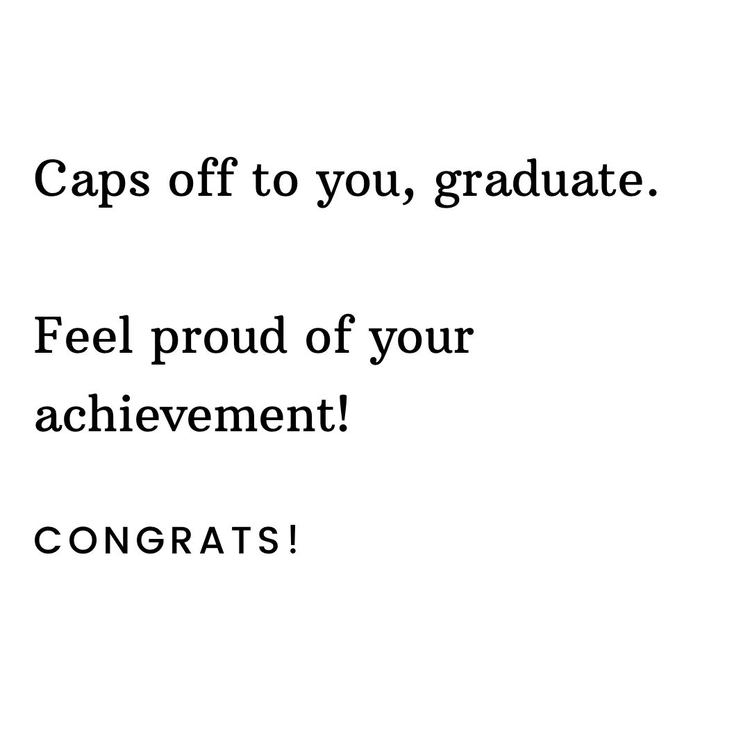 “Black Brilliance”, Graduation Greeting Card