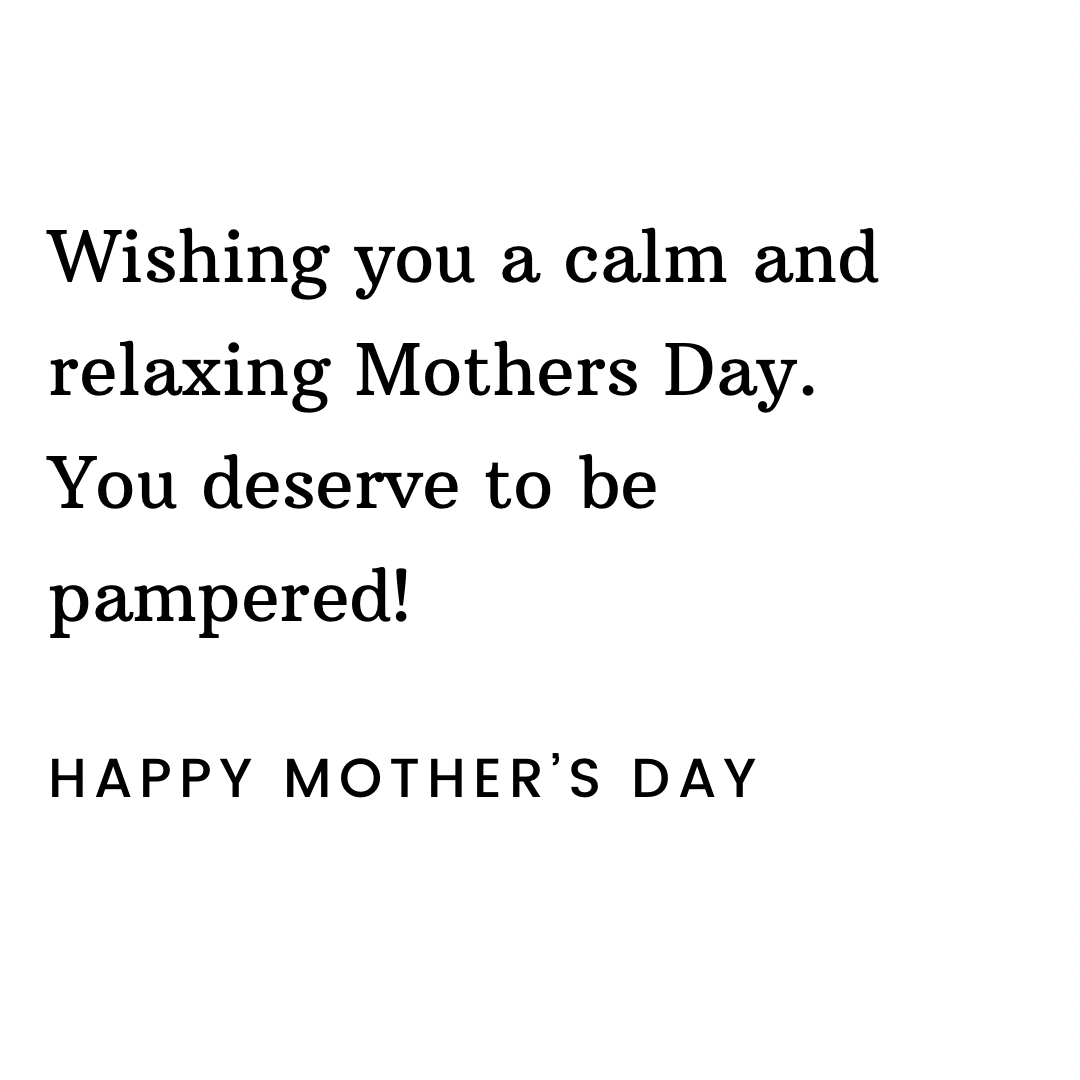 “Pampering Mom”, Black Mother’s Day Greeting Card