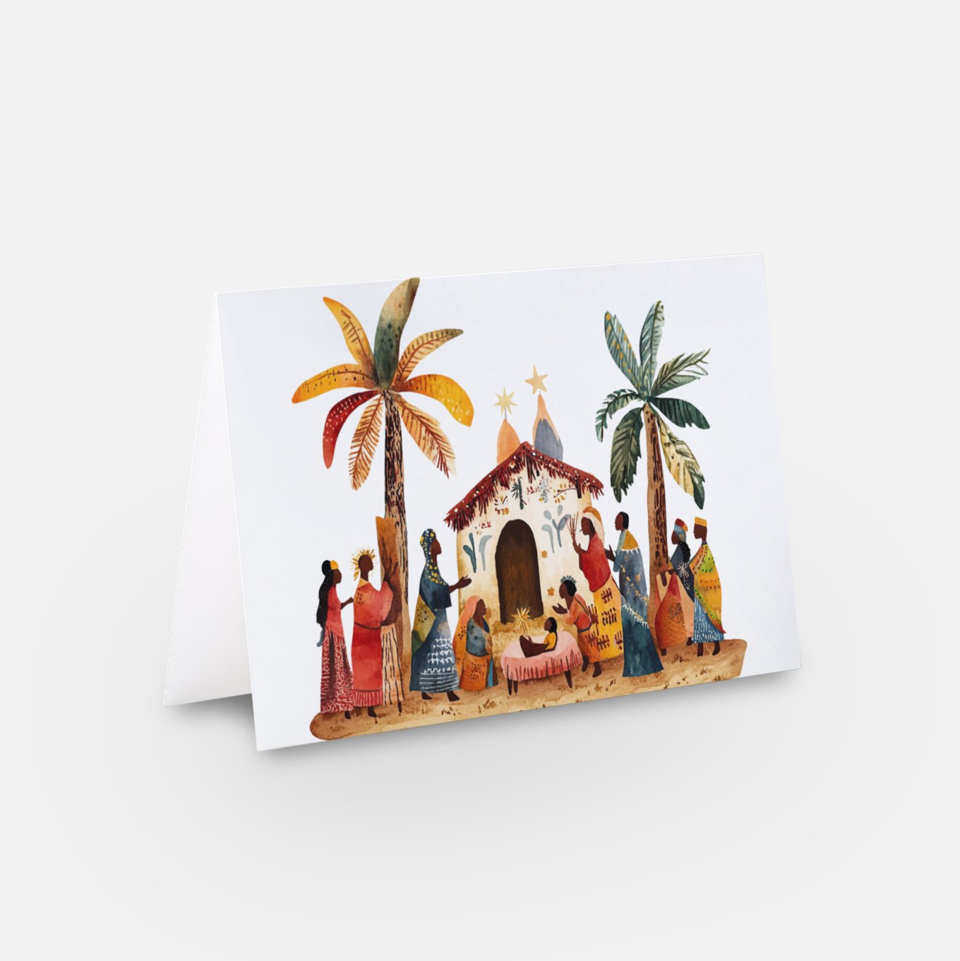 “Black Baby Jesus” Christmas Greeting Card