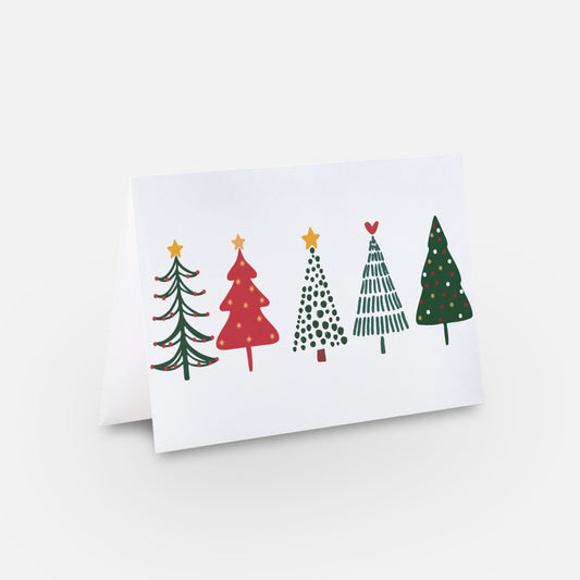 “Elegant Evergreens”, Christmas Greeting Cards