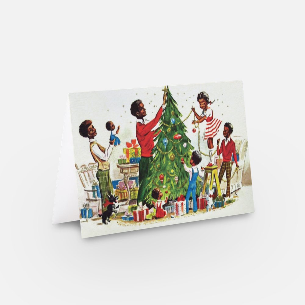 “This Christmas” Black Christmas Card