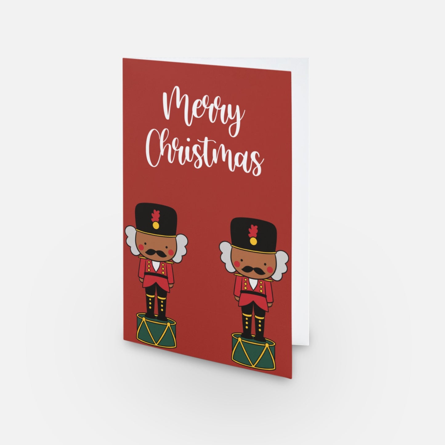 “Sir Toy Box”  Black Christmas Greeting Card