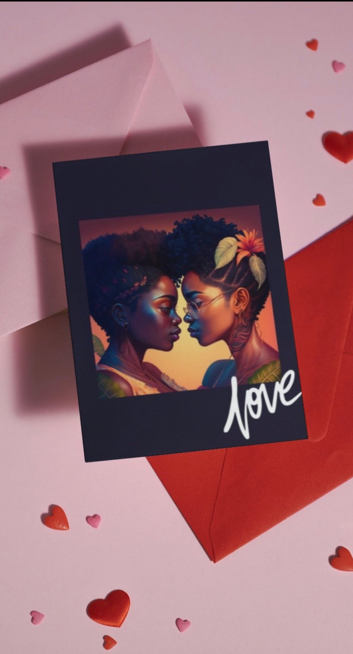 “Me and My Girlfriend” LGBTQ2+ Valentines Greeting Card