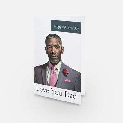 “A Special Man”, Black Father’s Day Greeting Card